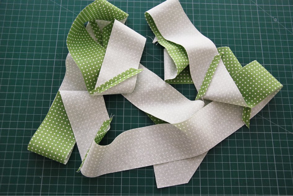 Výroba šikméno proužku 6